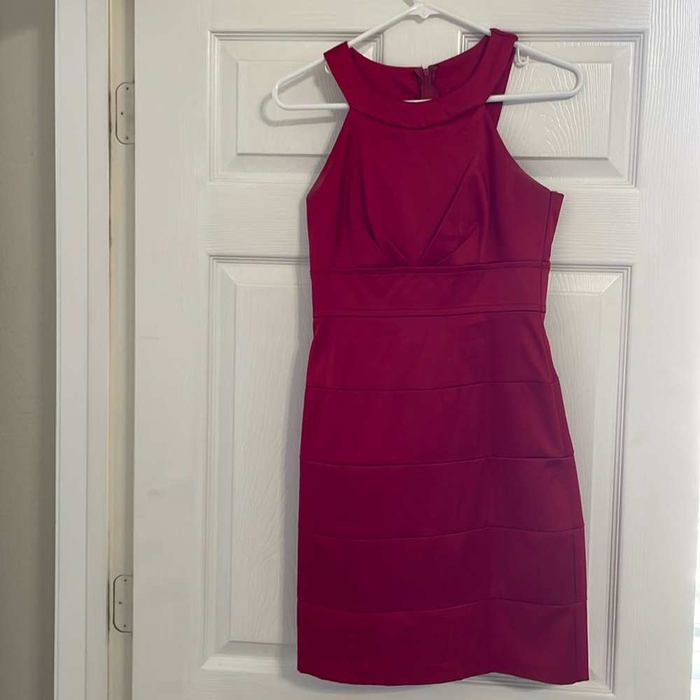 Red Halter Dress